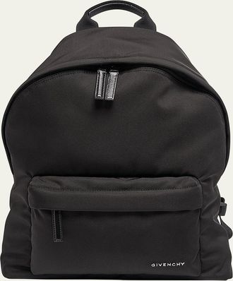 Givenchy Mens Essential U Nylon Backpack