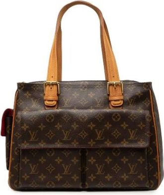 Louis Vuitton Pre-owned borse di tela Louis Vuitton - - Pre-owned - Donna - Marrone - ONE SIZE