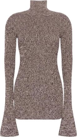 Sportmax Top Bouquet - Dames - Coltruien - Bruin - S - Truien & Vesten
