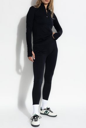 PANGAIA Sweatshirt With Logo, Womens, Black