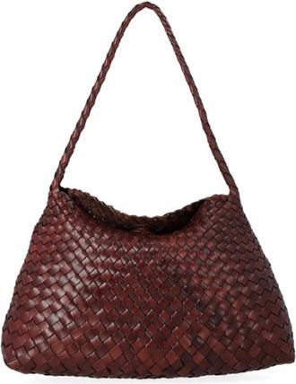 Dragon Diffusion Santa Maria Mini Schoudertas - Dames - Schoudertassen - Bruin - ONE Size - Leer - Tassen