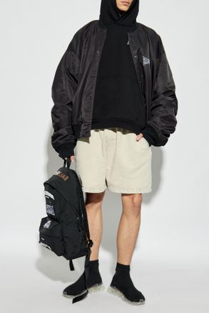 Balenciaga Hoodie, Mens, Black