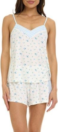 Flora Nikrooz Amari Camisole, Shorts & Pants 3-Piece Pajamas in Ivory at Nordstrom Rack, Size X-Large