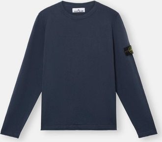 Stone Island Crewneck Knitwear In Organic Cotton