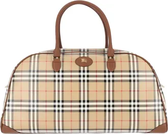 Burberry Borsa Da Viaggio Check