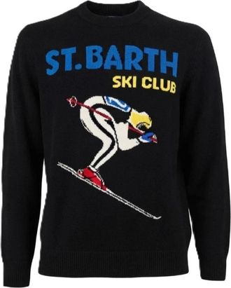 MC2 Saint Barth Maglione girocollo - - Knitwear - Uomo - Nero - S