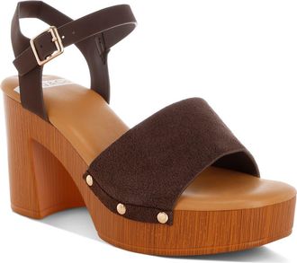 Rag & Co. Daniela Platform Sandal in Brown at Nordstrom Rack, Size 8.5