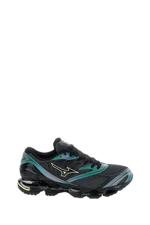 Mizuno Black Mesh Wave Prophecy LS Sneakers