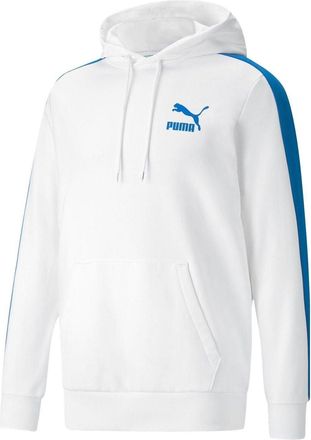Puma Iconic T7 Hoodie White Blue 531354-02