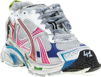 Balenciaga Womens Multicolor Polyester Athletic Sneakers