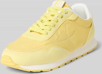 Blauer Sneaker mit Logo-Detail Modell Swink in Hellgelb, Gr&ouml;&szlig;e 37