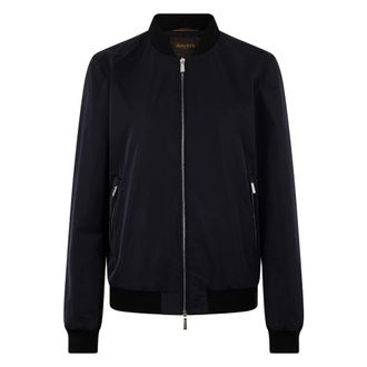 Moorer Giacca Con Zip - - Jackets - Uomo - Blu - L
