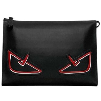 Fendi Pre-owned Clutches, female, Black, Size: ONE SIZE Pre-owned Vintage Clutch Bag