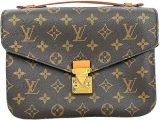 Louis Vuitton Pre-owned Pochette M&eacute;tis Schoudertas - Dames - Vintage Schoudertas - Bruin - ONE Size - Vintage