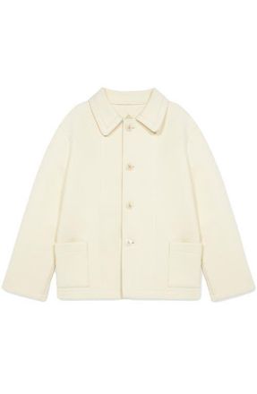 Fortela Donkey Virgin Wool Jacket in Off White at Nordstrom, Size 50 Eu