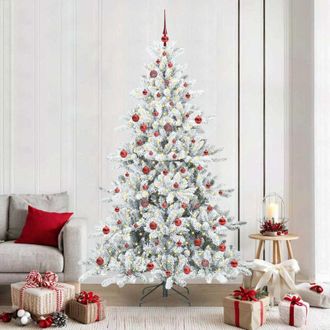vidaXL &Aacute;rbol De Navidad Artificial Con Ramas Articuladas 210 Cm Pvc