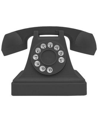 Zunammy Zummy Retro Style Wireless Handset Rotary Dial Phone