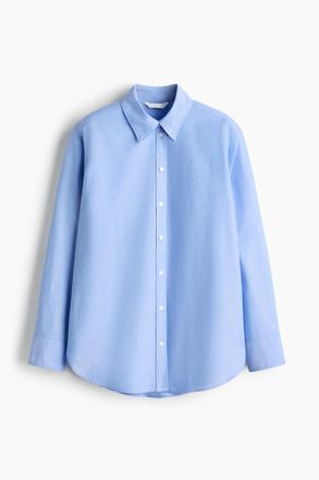 H&M Oxfordbluse - Blau