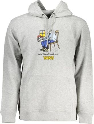 Vans Hoodies - Heren - Hoodies - Grijs - S - Katoen - Hoodies & sweatvesten