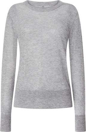 Genny Top in maglia fine - Grigio