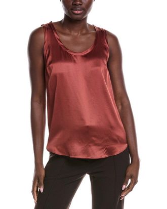 Brunello Cucinelli Silk-Blend Tank