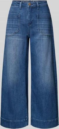 Raffaello Rossi Raffaello Rossi 6/8-Jeans mit aufgesetzten Eingrifftaschen Modell MIRU in Jeansblau, Gr&ouml;&szlig;e 32