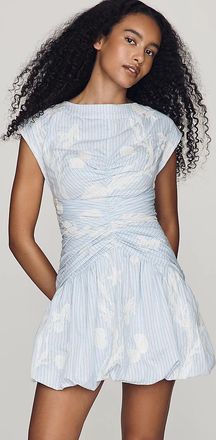 AMUR Rowyn Ruched Bubble Dress
