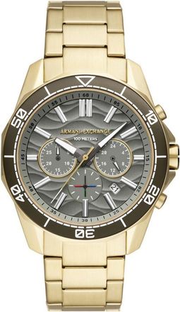 A|X Armani Exchange Mens Spencer Grey Dial Watch