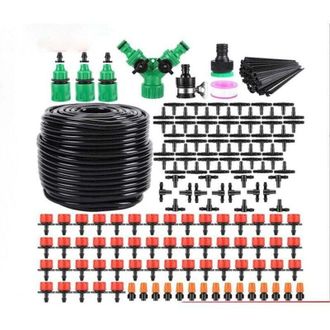 OEM Kit De Sistema De Riego Por Goteo De 50 M Para Jardiner&iacute;a, C&eacute;sped, Paisajismo Y Huerto -crezuo
