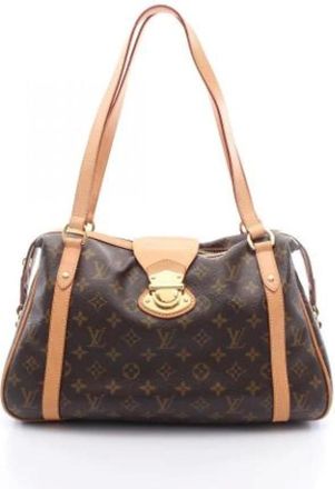Louis Vuitton Pre-owned Shoulder Bags, female, Brown, Size: ONE SIZE Pre-owned Leather louis-vuitton-bags
