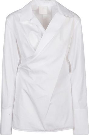 Givenchy Vrapped Shirt White, Brand Size 34 (US Size 0)