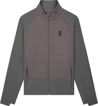 On Weather Hybrid Jacket Laufjacke f&uuml;r Herren | grau