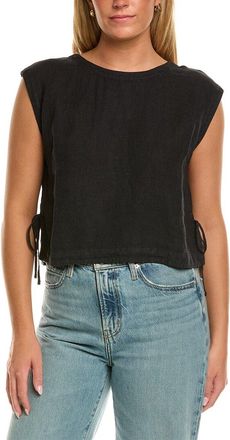 Velvet Velvet By Graham & Spencer Tavia Sleeveless Woven Linen Top