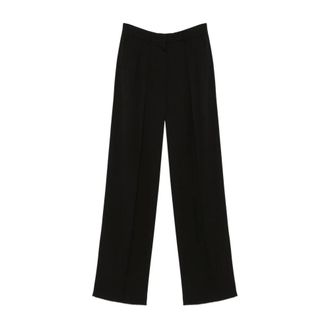 Sportmax Dames, Broeken, Zwart, Maat: M