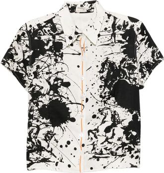 Hermès Blusa stile camicia 1990-2000 - Bianco