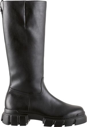 H&ouml;gl Black James Leather Warm Boots