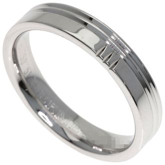 Herm&egrave;s White Gold (18K) Band Ring (Pre-Owned)