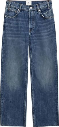 Anine Bing Gavin Long Jean - Mosaic Blue
