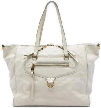 Louis Vuitton Tweedehands Canvas Louis Vuitton tassen - Dames - Vintage Shopper - Beige - ONE Size - Vintage