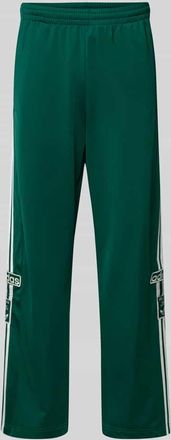 adidas Originals Sweatpants mit elastischem Bund Modell ADIBREAK in Dunkelgruen, Gr&ouml;&szlig;e XXL