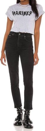 A Gold E Nico High Rise Slim Fit Jean In Compilation