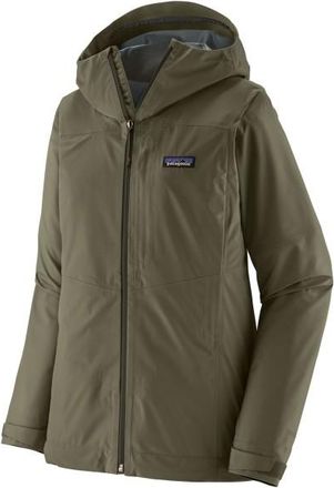 Patagonia Boulder Fork Rain Jacket Regenjacke f&uuml;r Damen | oliv