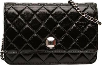 Chanel Pre-owned Wallet on Chain - - Pre-owned - Donna - Nero - ONE SIZE
