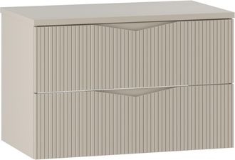 Badplaats Mueble De Ba&ntilde;o Calen 80 X 46 X 52 Cm - Cashmere - Mueble Suspend