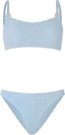 Hunza G Badmode, Dames, Blauw, ONE Size, Cassie Beaded Bikini