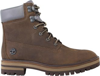 Timberland 6inch London Square Womens Brown Boots Nubuck - Size UK 3.5