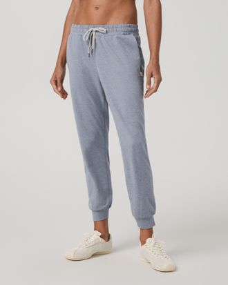 Vuori Clothing Performance Jogger Pants | Coastal Fog Heather | XS, Size Extra Small