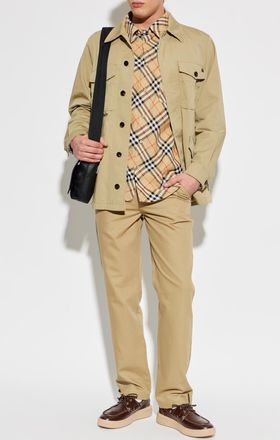Burberry Shirt Roland, Mens, Brown