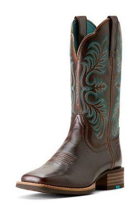 Ariat Gillette Tall Cowboy Boot in Brown at Nordstrom Rack, Size 6.5