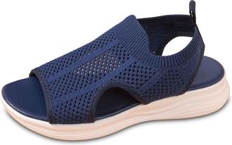 Generic Shoes for Women UK Water Shoes Sliders S ALS Womens UK The Open Toed Socks Have A Hollow Structure are Made of Knitted Mesh Fabric with A Thick Sole, 